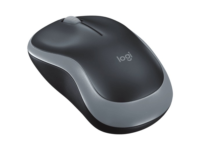 Logitech M185 Wireless Mouse - Swift Grey - 910-002235