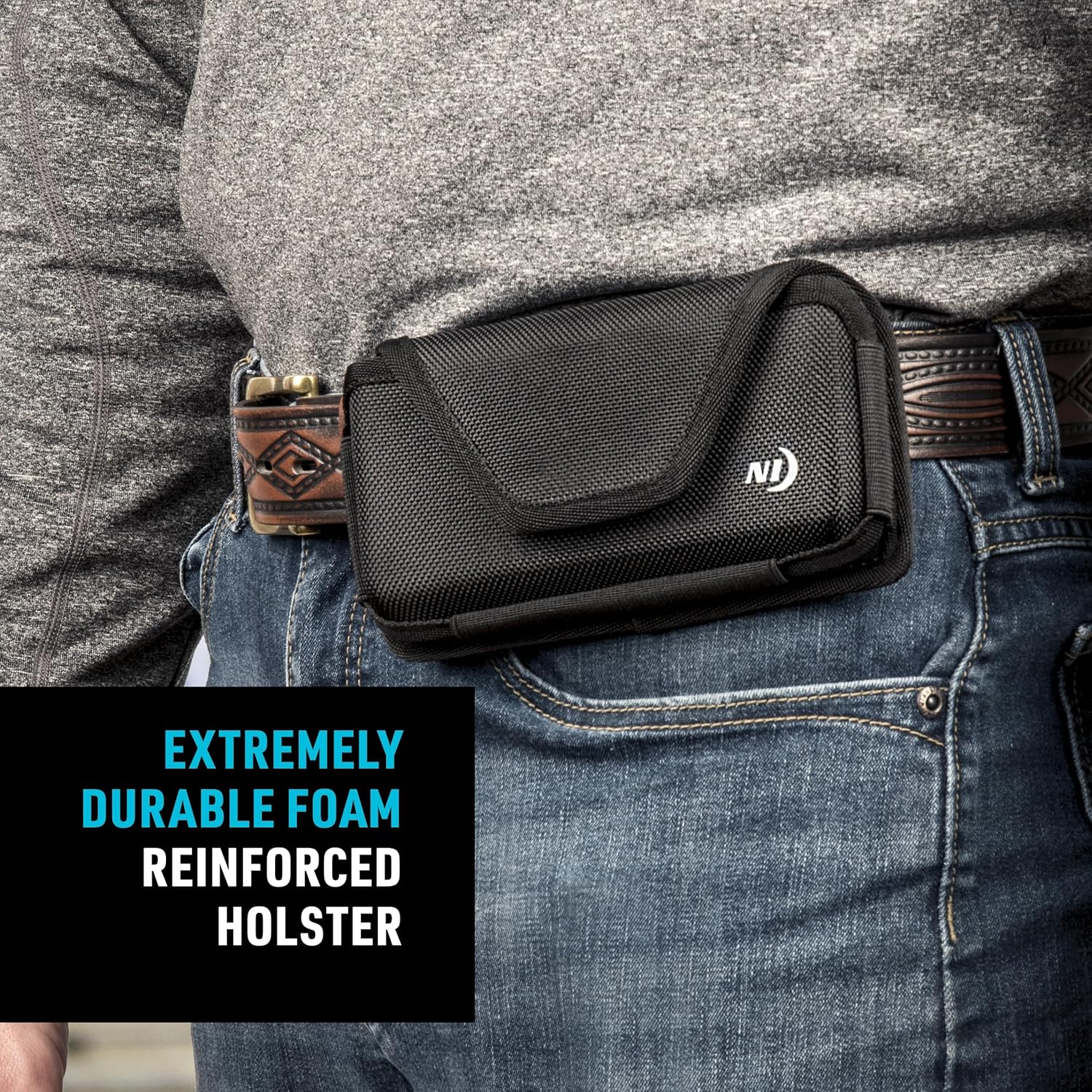 Nite Ize Clip Case Hardshell Horizontal Phone Holster