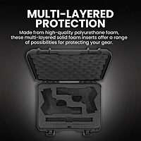 NANUK 910 Hard Case with Custom Foam Insert