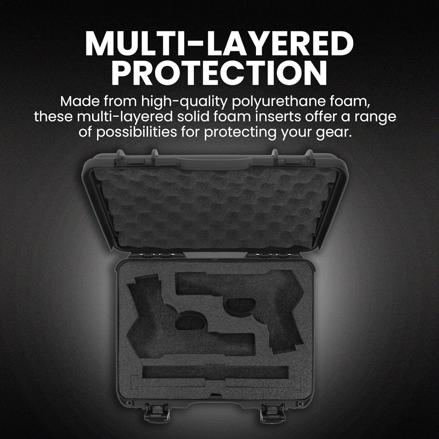 NANUK 910 Hard Case with Custom Foam Insert