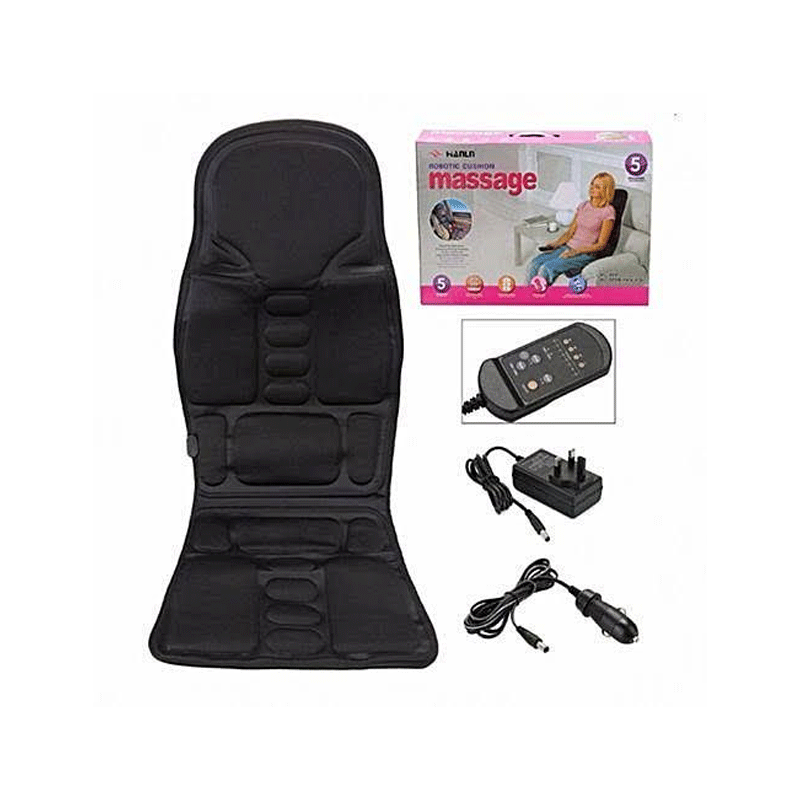 ROBOTIC CUSHION SEAT MASSAGER FOR HOME AND CAR USE