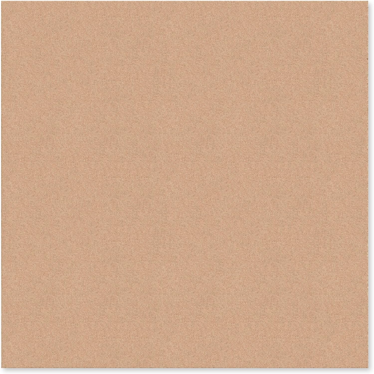 U BRANDS Cork Canvas Bulletin Board, Frameless