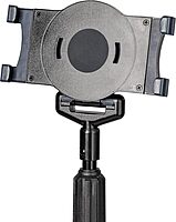 StarTech.com Mobile Tablet Stand with wheels, Adjustable, Universal Rolling Tablet Stand - STNDTBLTMOB