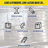 Markal Dura-Ink 55 Medium Chisel Permanent Ink Marker