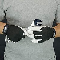 IRONCAT 86552 Goatskin Grain Goat Gloves, Kevlar-Lined, Reinforced Palm & Thumb