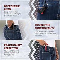 Vertx Burrell Women's Tactical Stretch 9-Pocket Jeans