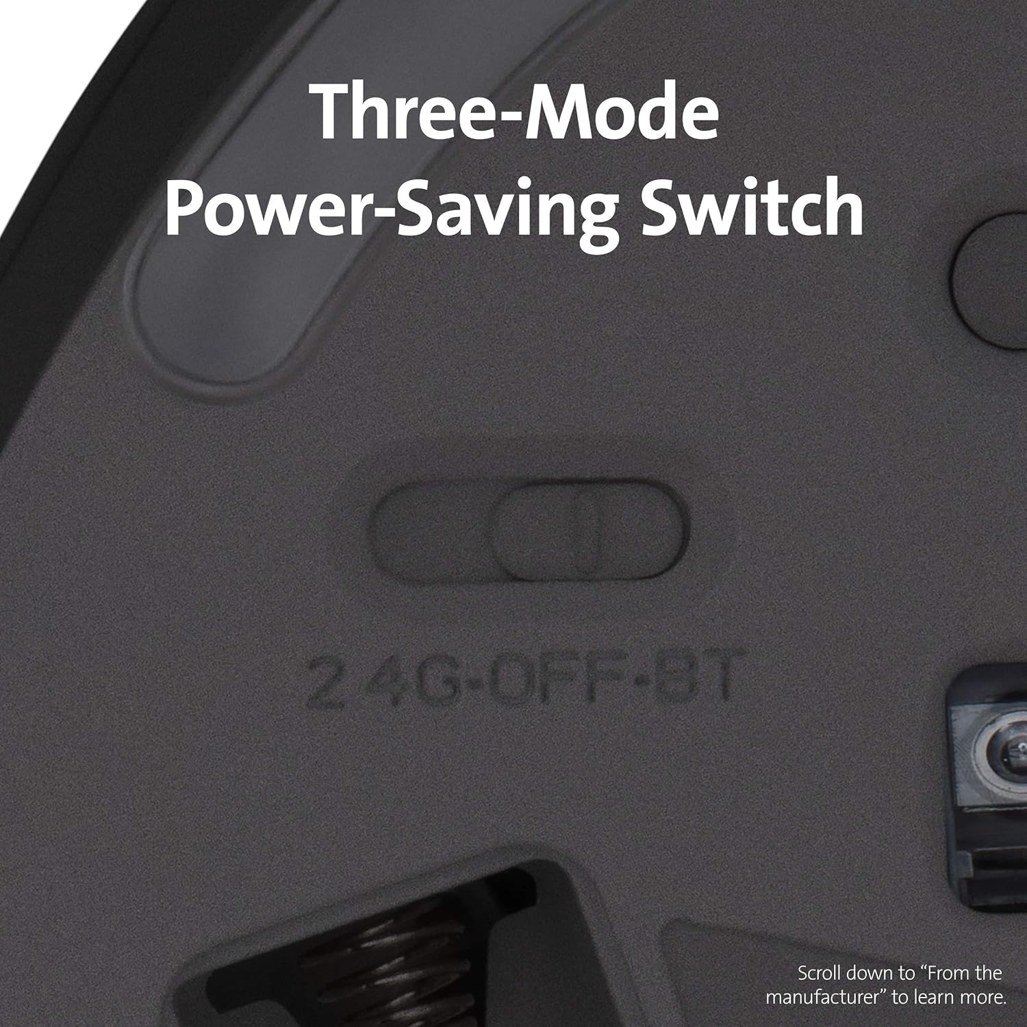 Kensington Pro Fit Ergonomic Wireless Mouse - Black (K75404WW), 8"x6"x4"