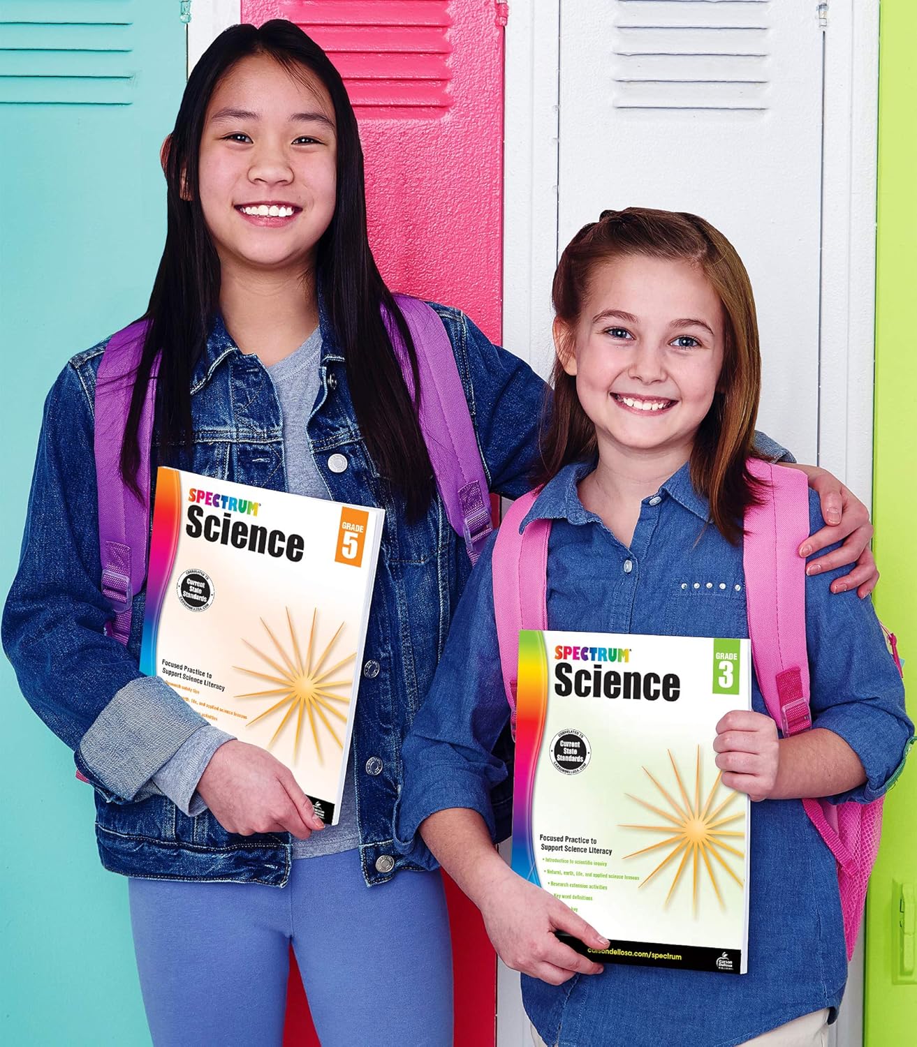 Spectrum 5th Grade Science Workbooks, Ages 10 to 11, 5th Grade Science, Research Safety Tips and Physical, Earth, Space