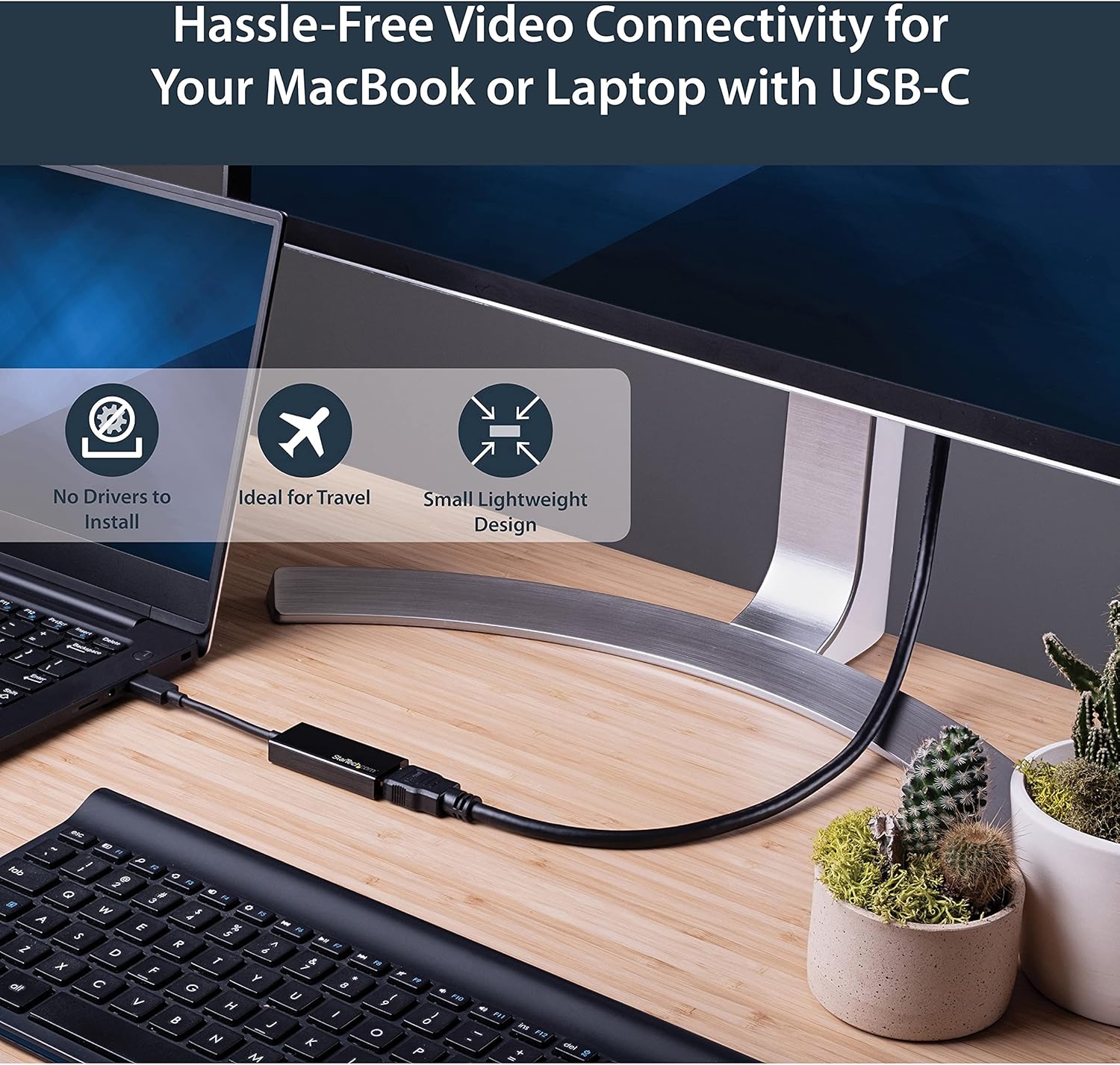 StarTech.com USB-C to HDMI Adapter - Thunderbolt 3 Compatible