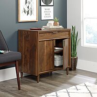 Sauder Clifford Place Library Base, Grand Walnut finish
