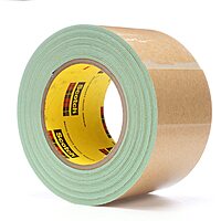 3M 500 Rubber Impact Stripping Tape, 33 mil, 3 in x 10 yd, Green