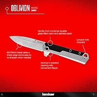 Kershaw Oblivion Folding Pocket Knife