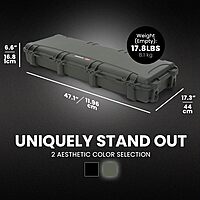 NANUK 985/990 Hard Case with Wheels & Custom Foam Insert