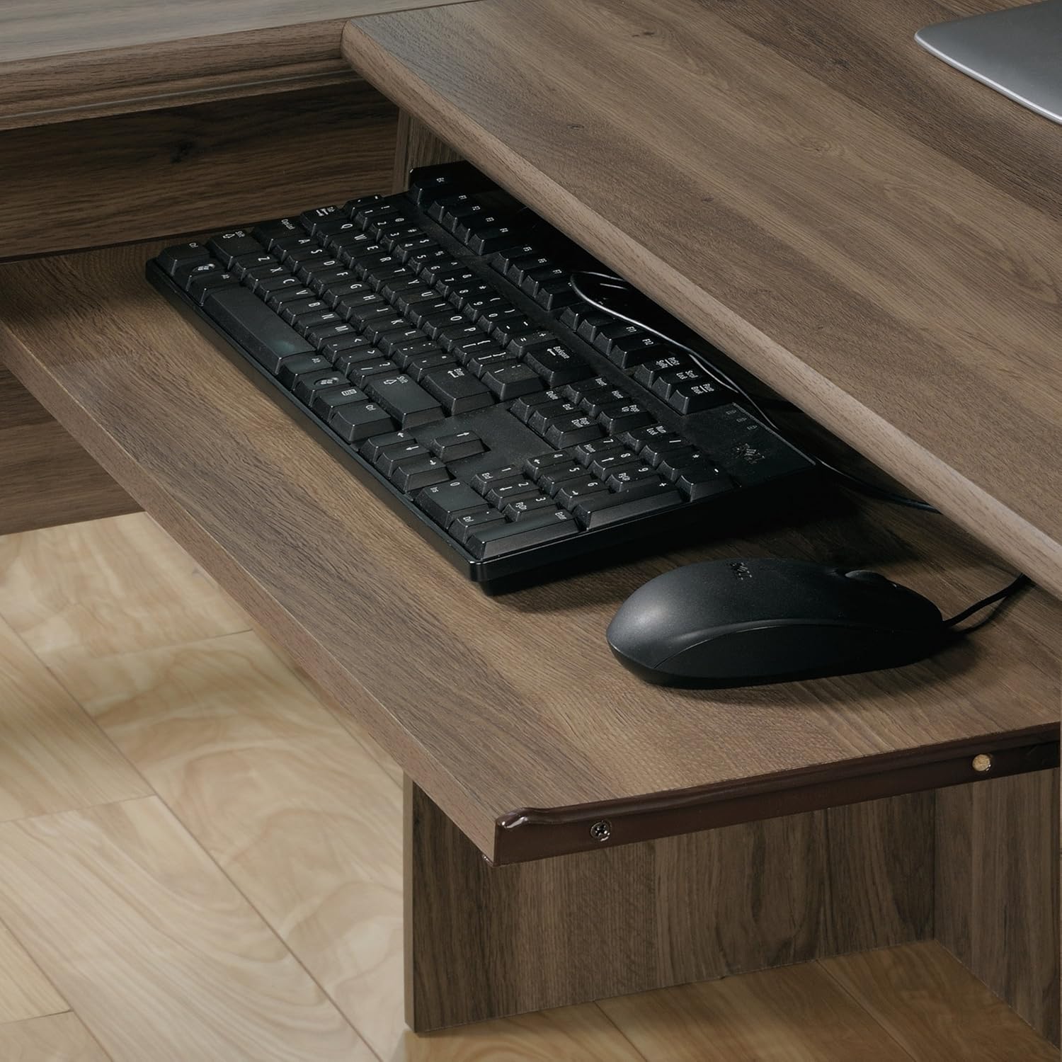 Sauder Harbor View L-Shaped Corner Computer Desk