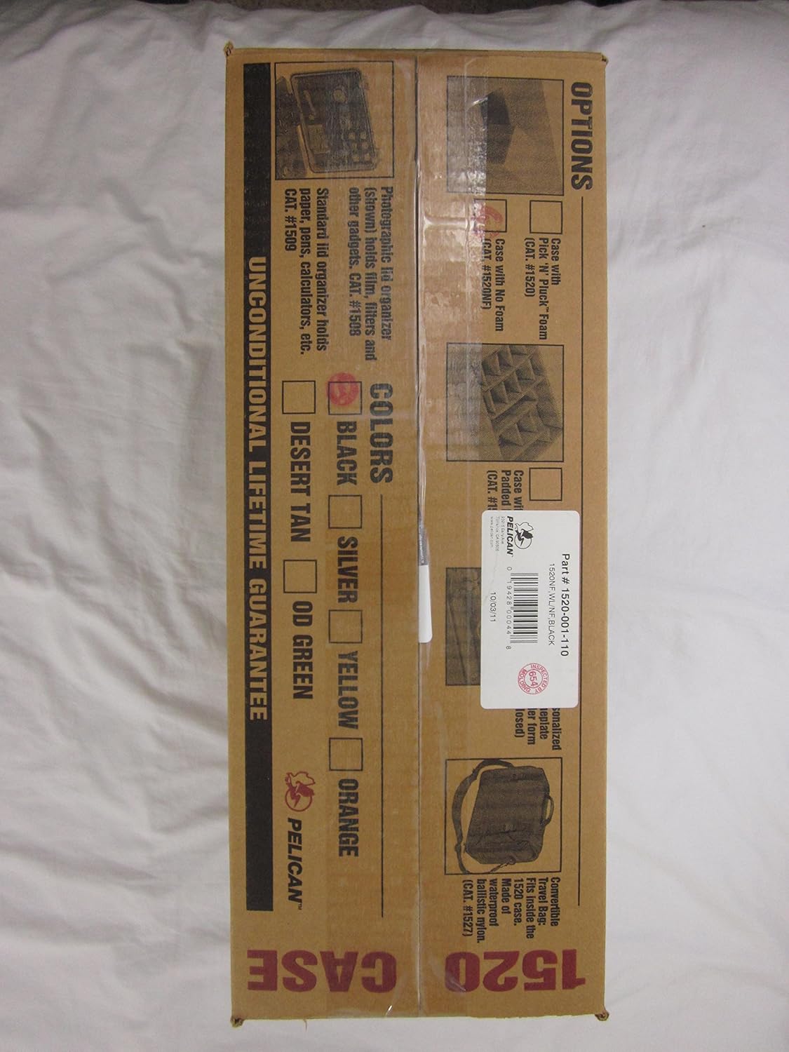 Pelican 1520 Protector Case - Watertight, Crushproof, Dustproof Hard Case