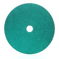 3M Green Corps Fibre Disc 36507, 5 in x 7/8 in, 40+ Grit, 20 Pack, Ceramic Abrasive Disc, Resin Bond