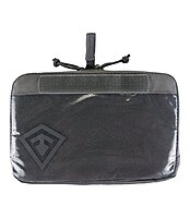 FIRST TACTICAL Hook & Loop Velcro Pouch with Clear Micro-Mesh Face