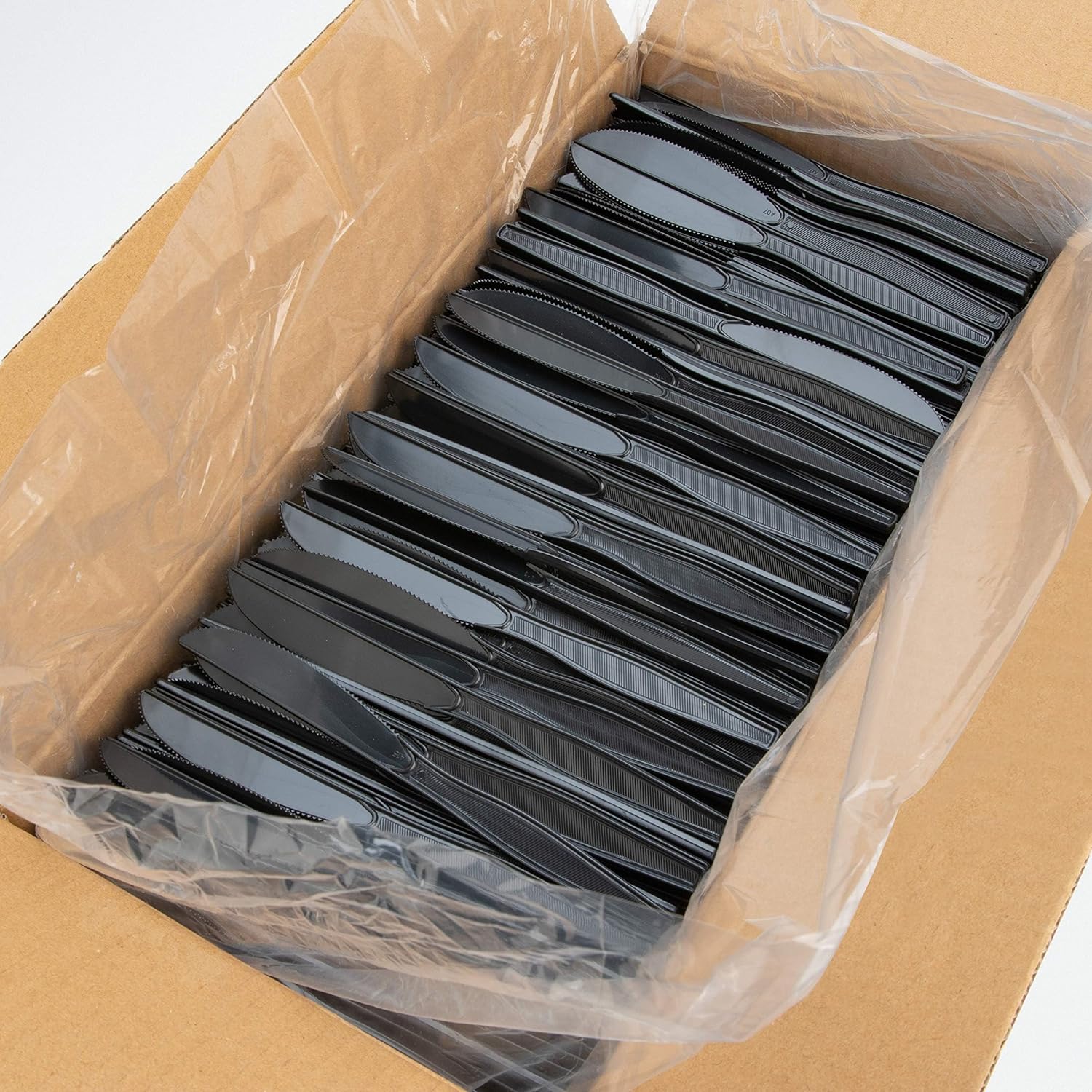 Genuine Joe Heavyweight Knife — Black, 6.3 in — 1000/Carton