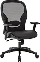 SPACE SEATING Breathable Mesh High-Back Office Chair with Adjustable Lumbar