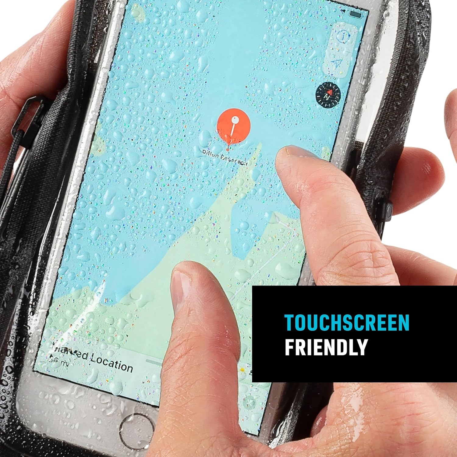 Nite Ize Runoff Waterproof Phone Case with TRU Zip Technology - IP67 Waterproof Phone Case & Lanyard
