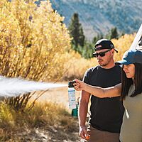 SABRE Frontiersman Practice Bear Spray, 7.9 oz Inert Canister, Practice Before You Go