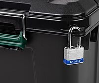 IRIS USA WeatherPro 82 Quart Weathertight Store-It-All Tote - Black