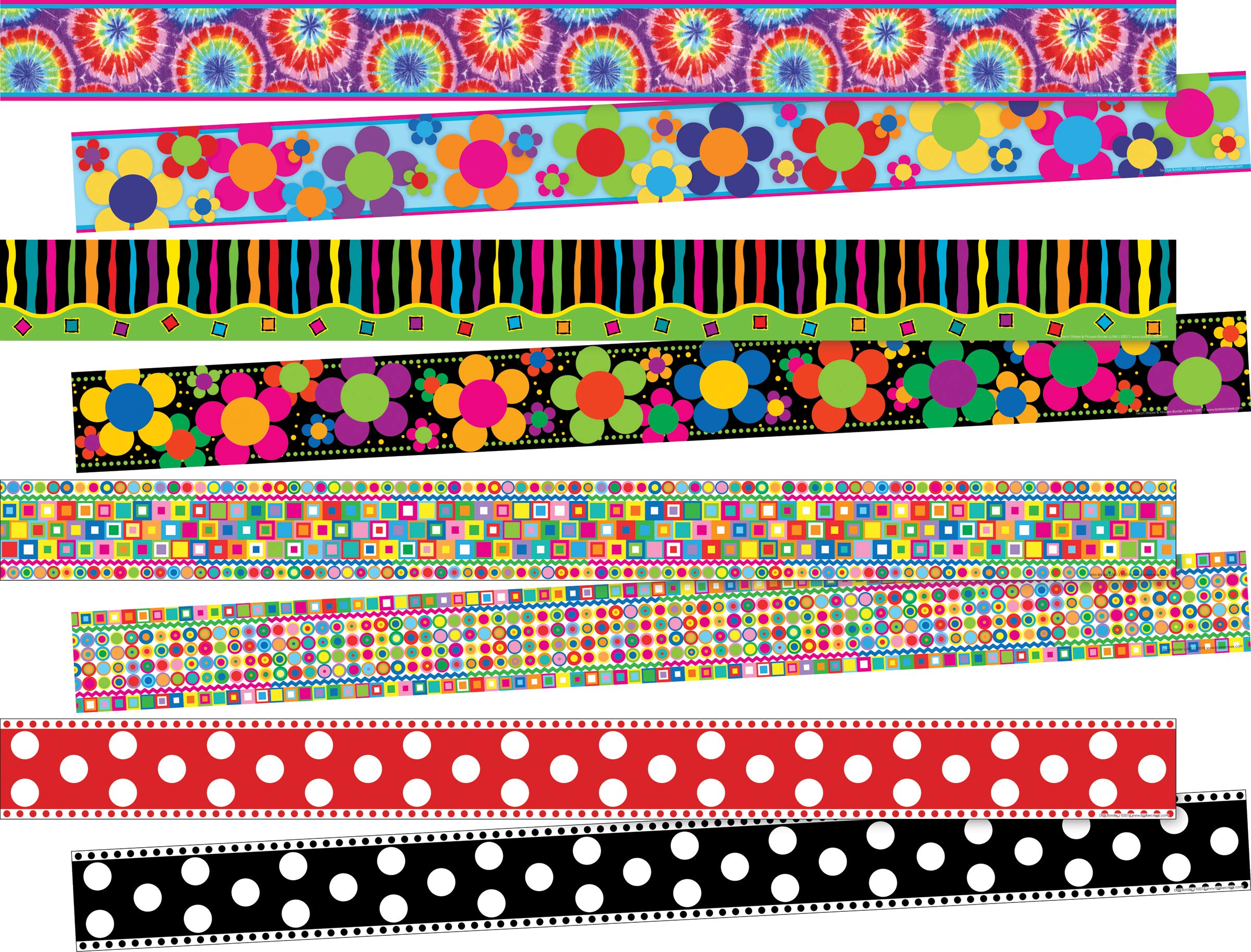 BARKER CREEK Double-Sided Bulletin Board Borders
