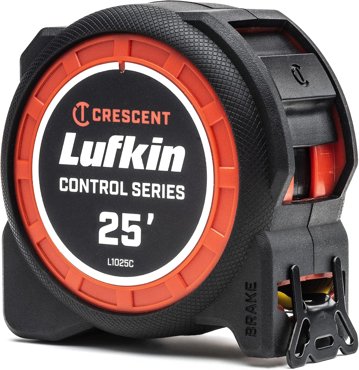 Crescent Lufkin 1-3/16 x 25' Command Control Series Yellow Clad Tape Measure - L1025C-02