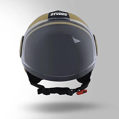 STUDDS URBAN MILITARY GREEN WITH BLACK STRIP C/V (XL)