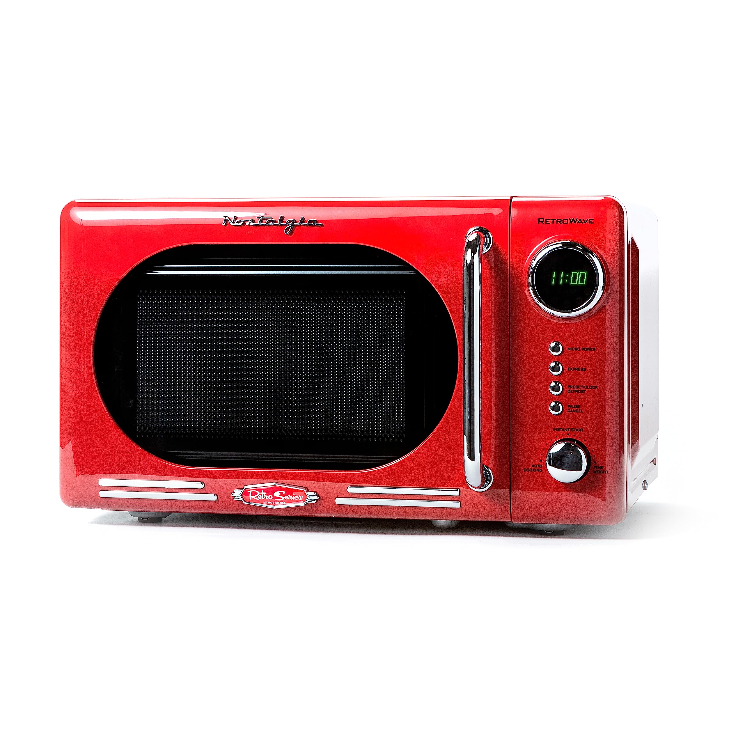 Nostalgia Retro Countertop Microwave Oven