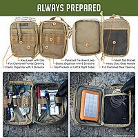 MAXPEDITION Double-Decker EDC Pocket Organizer (5” x 2.5” x 7”)