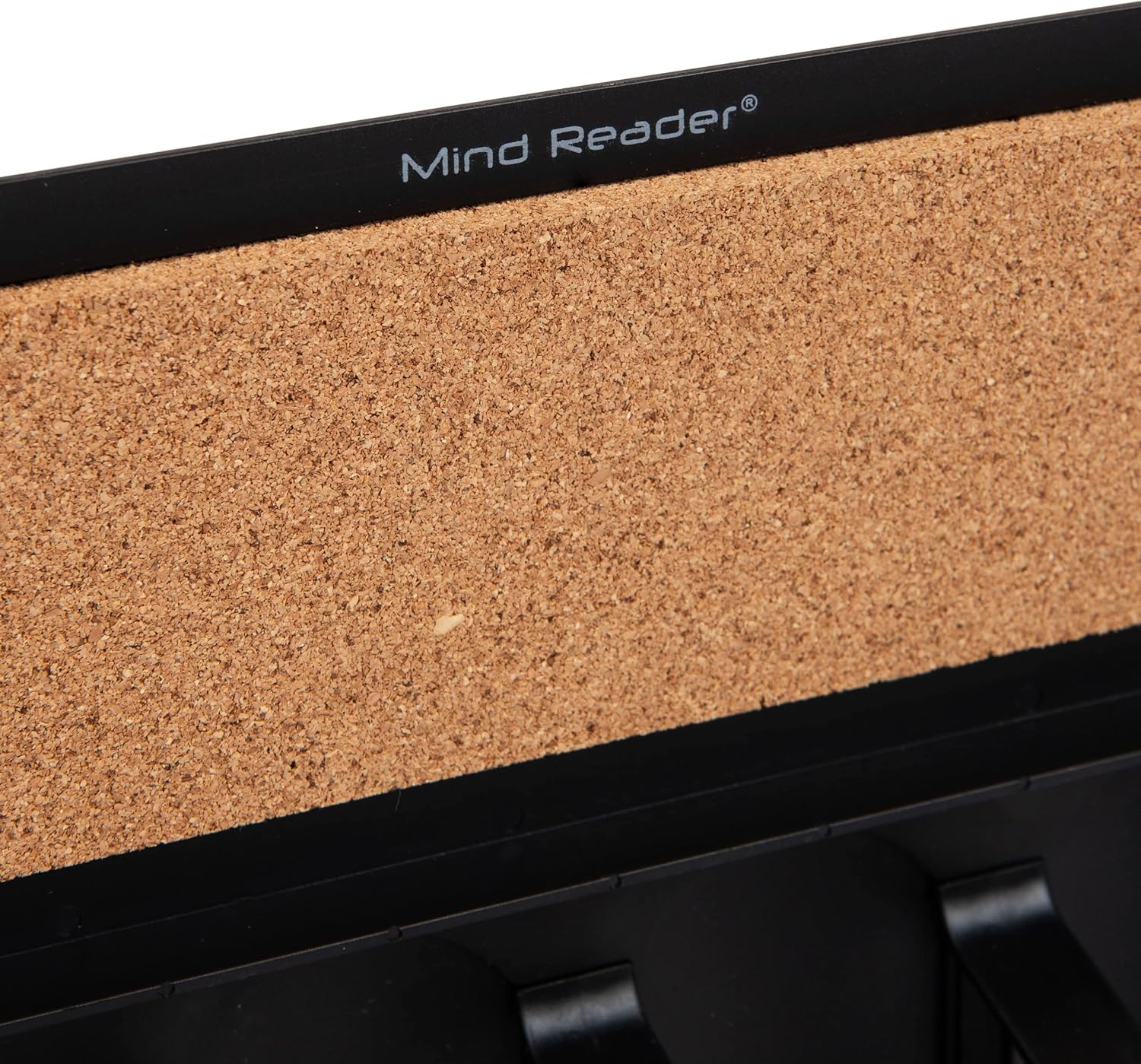 Mind Reader Single Serve Pod Organizer, Wall Mount, 20 Pod Capacity, Magnetic or Adhesive, 10.75" L x 15.5" W x 2.5" H, Black