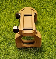 WARNE XSKEL34DE Gen 2, Extended Skeletonized 34mm MSR Mount, 6061 T6 Aluminum, Steel Threaded Inserts, Dark Earth