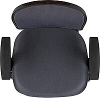 Flash Furniture Flash Fundamentals Mid-Back Mesh Swivel Task Office Chair with Pivot Back and Arms