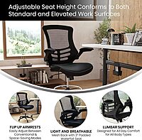 FLASH FURNITURE Kelista Mid-Back Swivel Office Chair