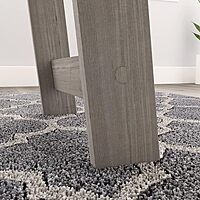 Sauder Beginnings Writing Table, Silver Sycamore Finish