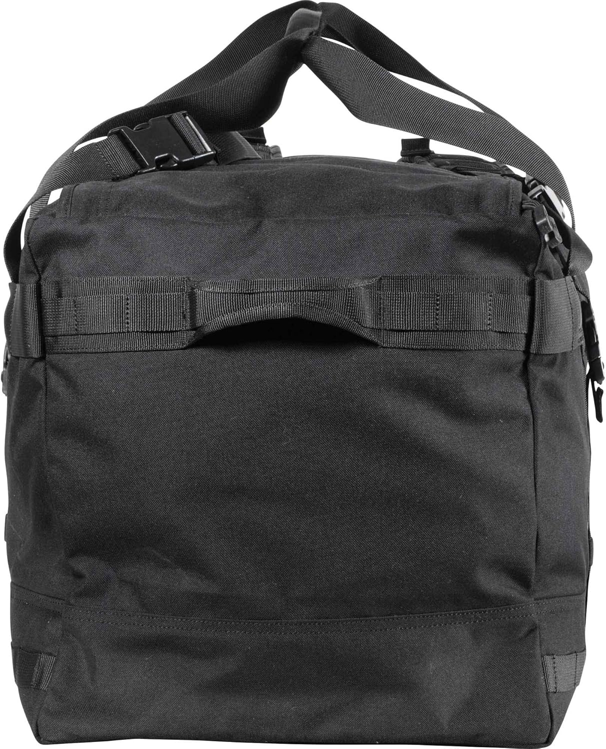 5.11 Tactical Large Duffel Bag Backpack for Travel, Molle Rush LBD XRAY 106L, Black, Style 56295ABR