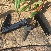 Maglite, Solitaire LED with Gerber Knife Combo, Black