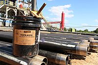 Jet-Lube Kopr-Kote - Copper Based | High Temperature | EP Lubricant | Anti-Seize | Military Grade | Low Friction - | 5 Gal