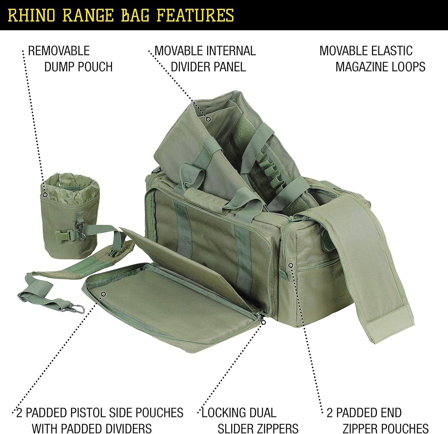 VOODOO TACTICAL Rhino Range Bag