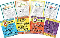 Barker Creek Art Prints Set of 8, Be Courageous, Inspirational Art Prints with a Self Empowering Theme, 8" x 10", Suitable for Framing, Set of 8 (4190)
