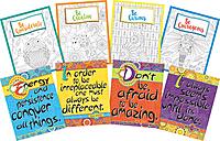 Barker Creek Art Prints Set of 8, Be Courageous, Inspirational Art Prints with a Self Empowering Theme, 8" x 10", Suitable for Framing, Set of 8 (4190)