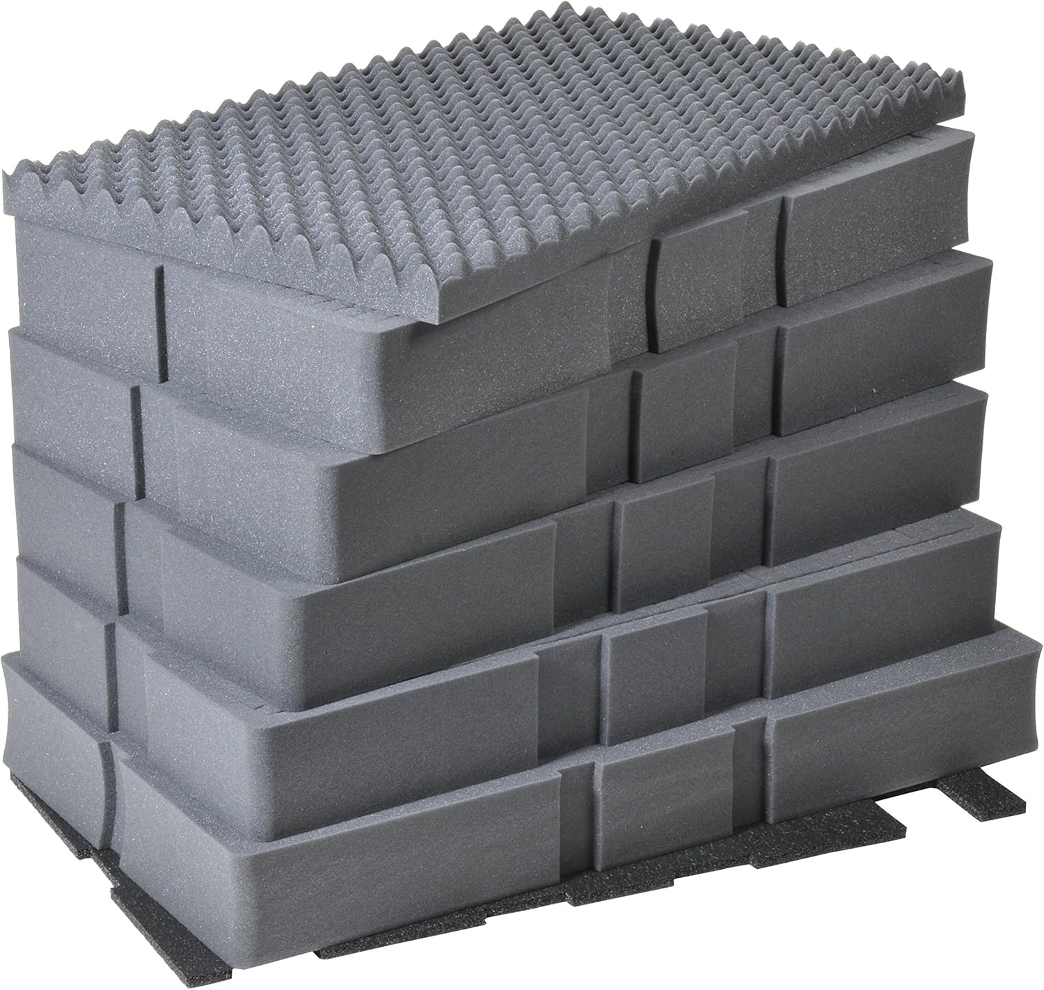 Pelican Products 0500-400-000 Pelican 0501 7 -Piece Replacement Pick N Pluck Foam Set for 500 Case (Black)