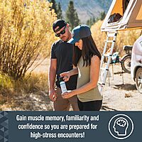 SABRE Frontiersman Practice Bear Spray, 7.9 oz Inert Canister, Practice Before You Go