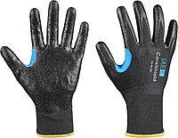 Honeywell CoreShield 13-Gauge Cut-Resistant Glove — Black Nitrile Coating, A5/E, Size 9/L