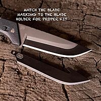 OUTDOOR EDGE Razor APX 2.5" Fixed Hunting Knife with Replaceable Blades & Sheath–All in One Field Dressing Knife Set