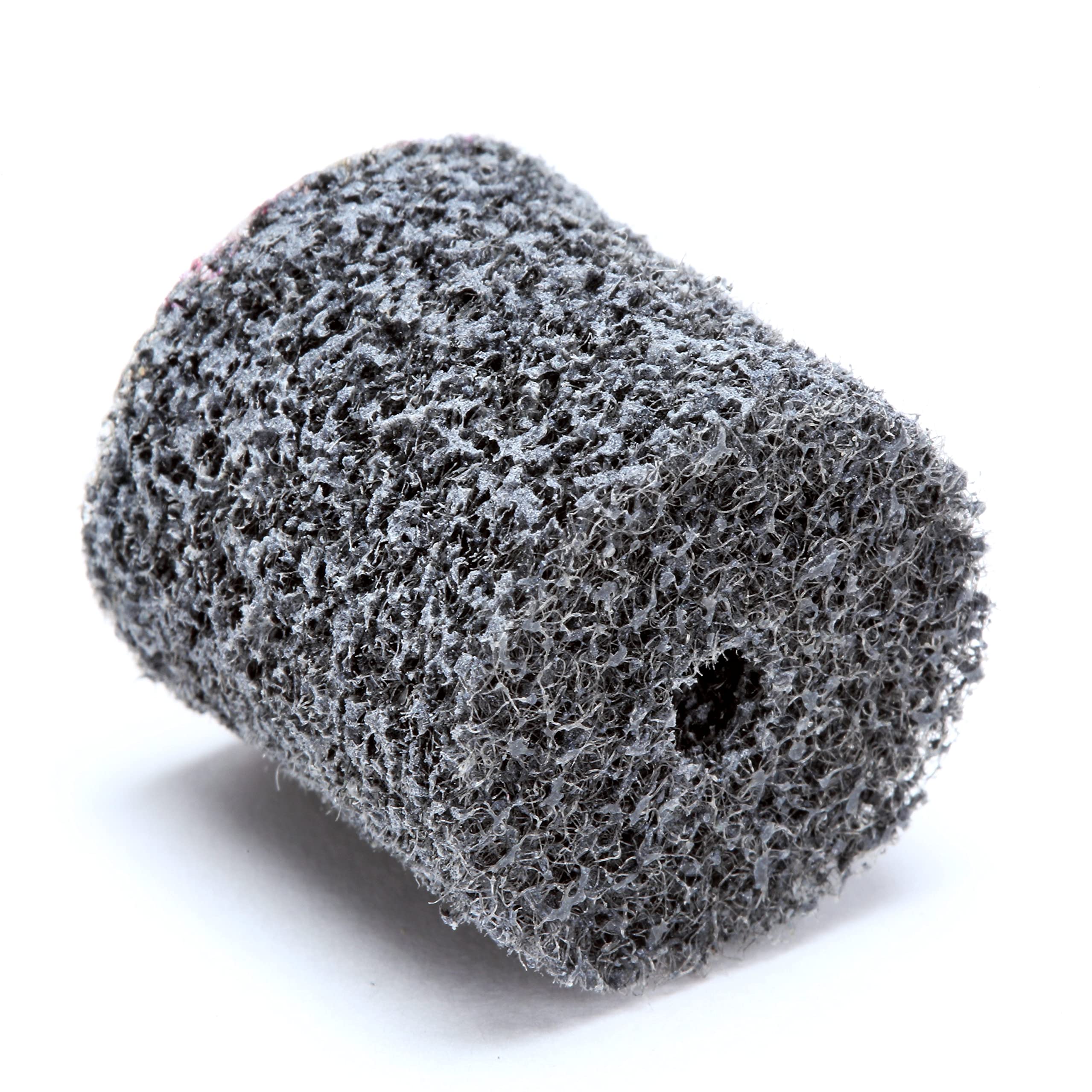 Scotch-Brite EXL Unitized Deburring Wheel - 1" Dia x 1" Face, 3/16" Hole, Fine Silicon Carbide