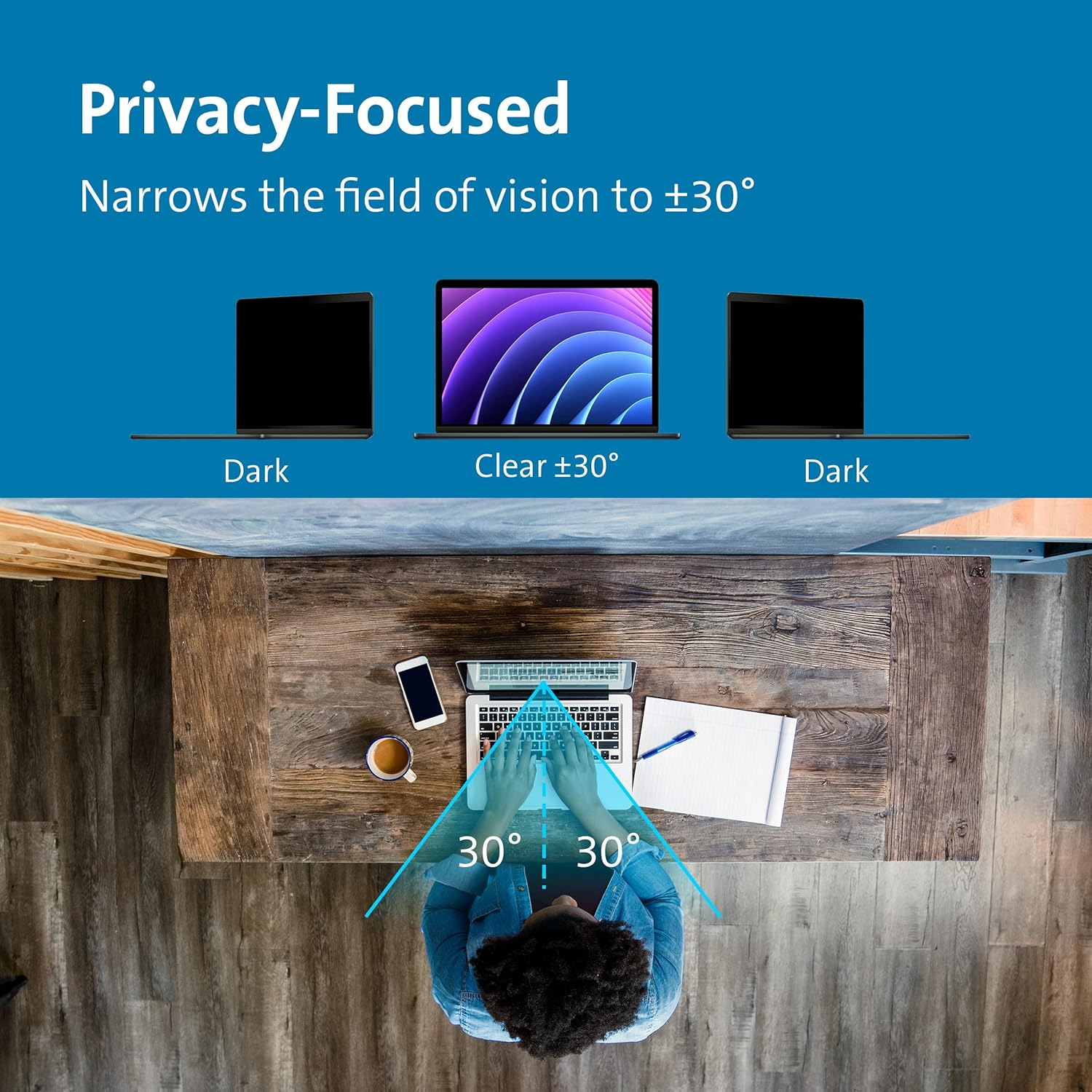 Kensington MagPro Magnetic Laptop Privacy Screen