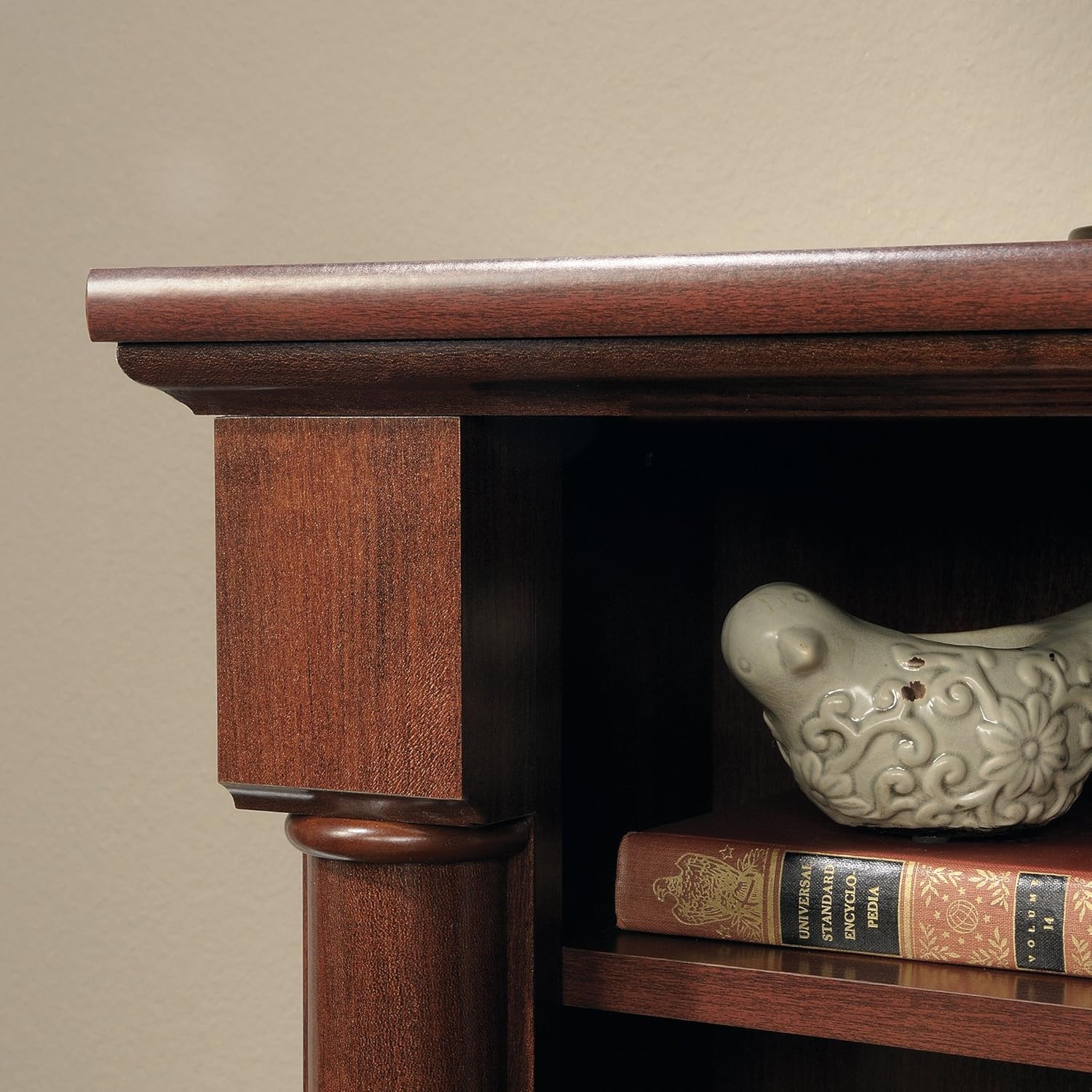 Sauder Palladia Computer Desk with Hutch, Home Office Desk