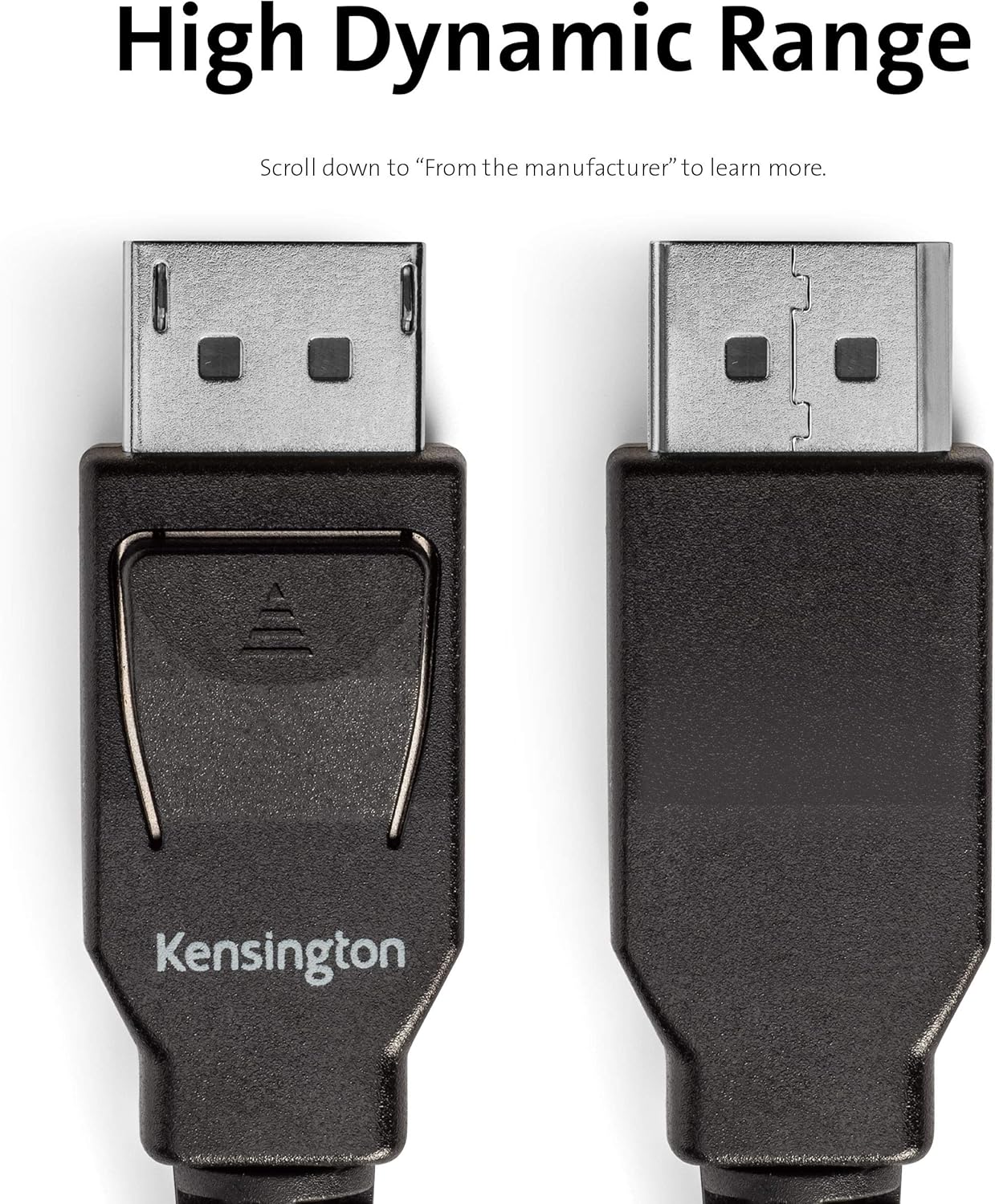Kensington DisplayPort 1.4 to DisplayPort 1.4 Cable, 6ft (K33021WW)